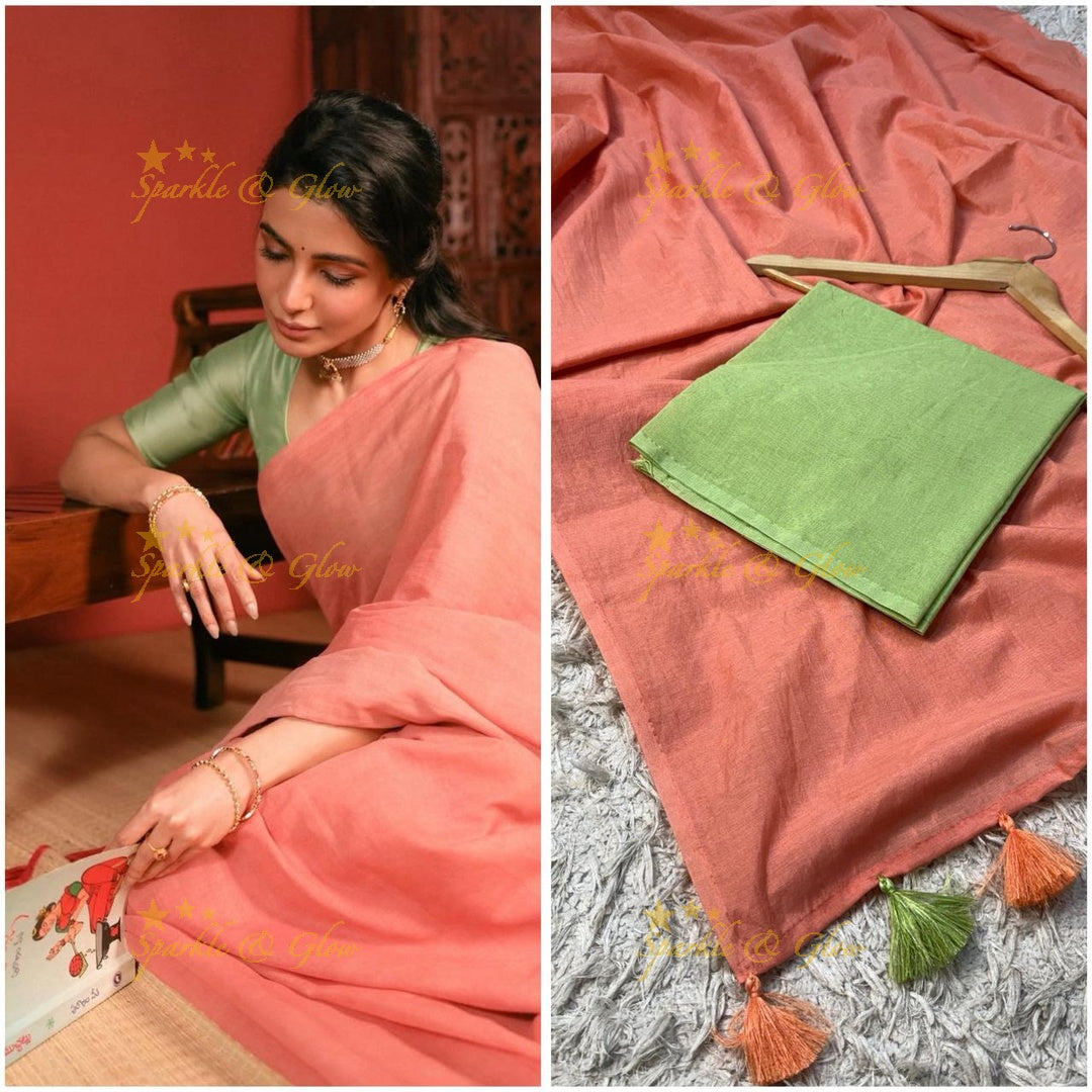 Elegant Banarasi Cotton Silk Saree for Celebrations