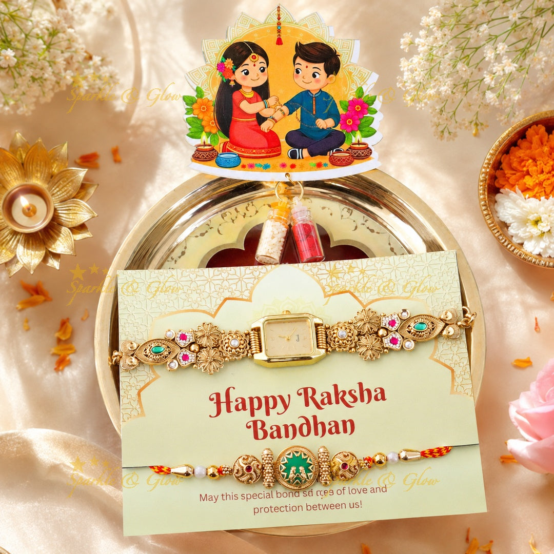 Exquisite Rakhi Gift Set for Festive Celebrations