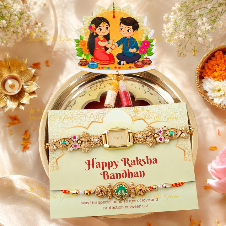 Exquisite Rakhi Gift Set for Festive Celebrations