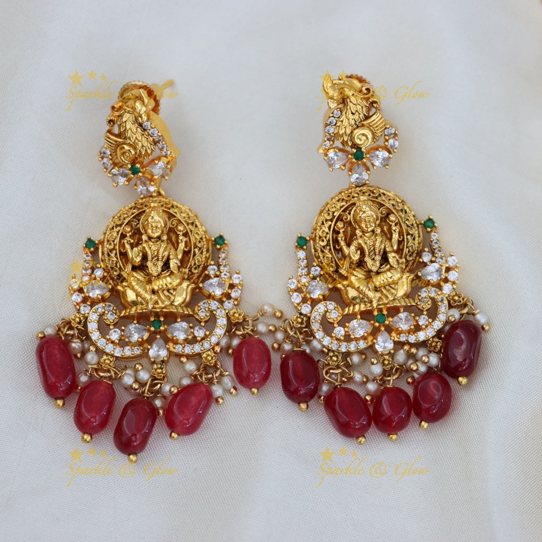 Premium Lakshmi Temple Necklace for Festive Elegance