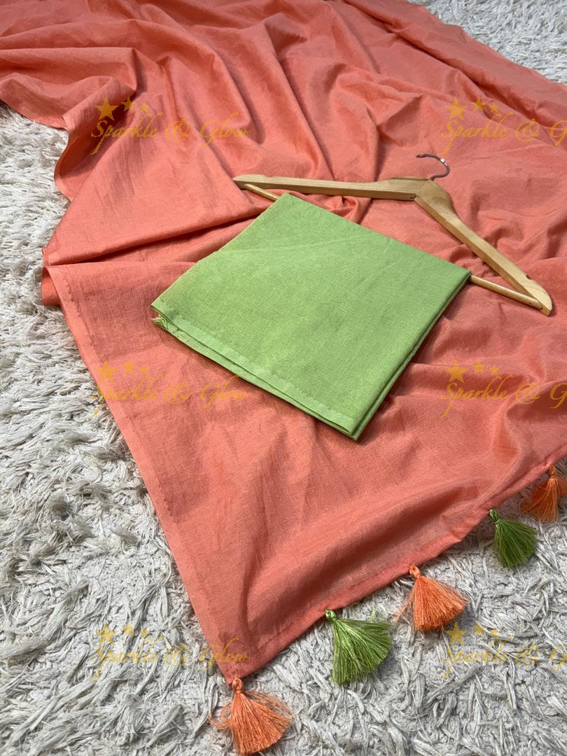Elegant Banarasi Cotton Silk Saree for Celebrations