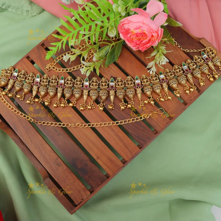 Exquisite Temple Hipchain for Bridal Elegance