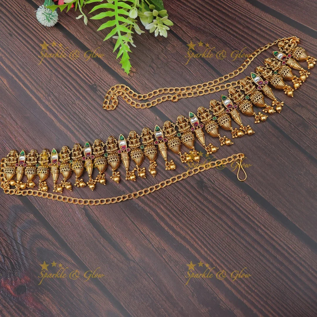 Exquisite Temple Hipchain for Bridal Elegance