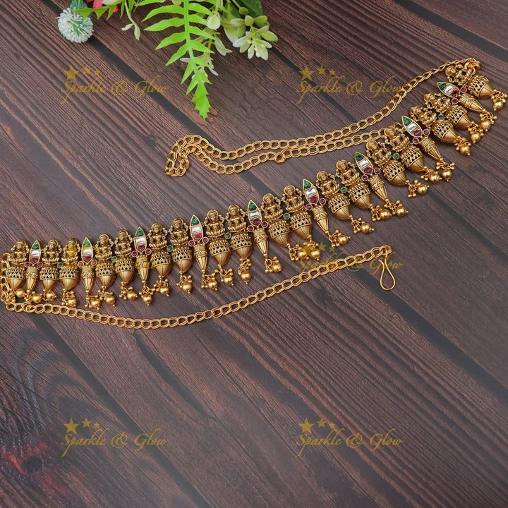 Exquisite Temple Hipchain for Bridal Elegance