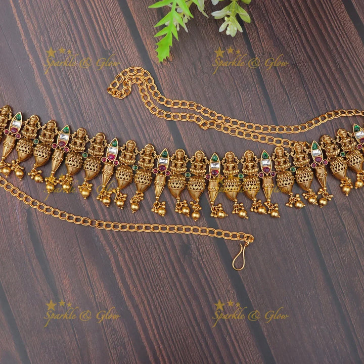 Exquisite Temple Hipchain for Bridal Elegance