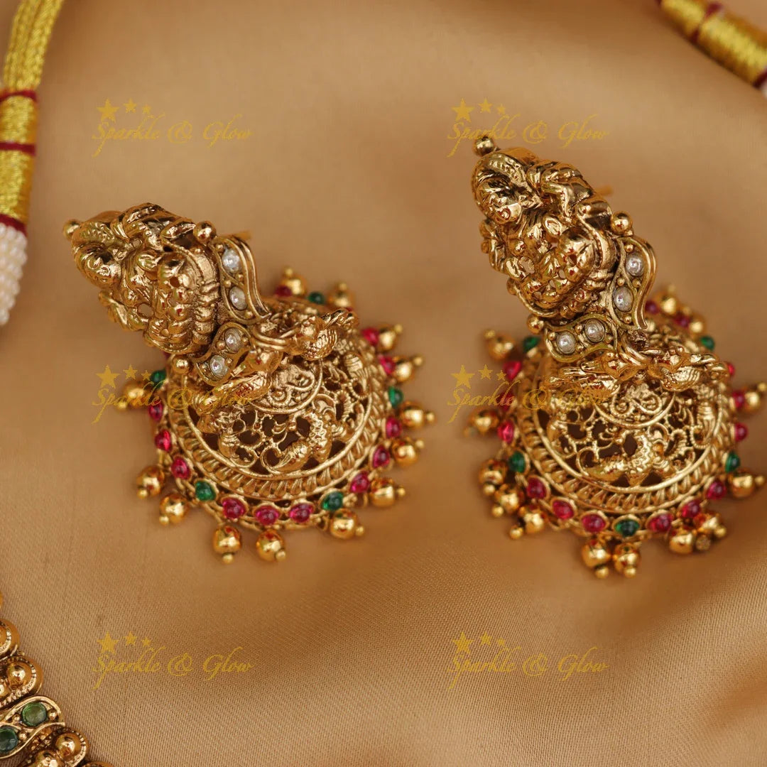 Lakshmi Coin Necklace - Premium & Ideal for Weddings