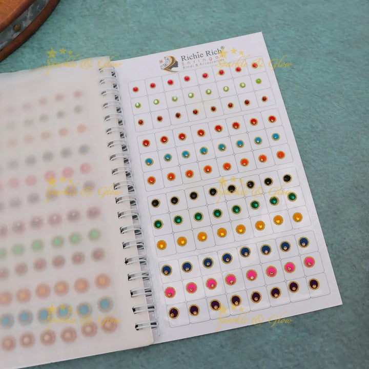 Richie Rich Assorted Bindi Book - Vibrant Festive Collection