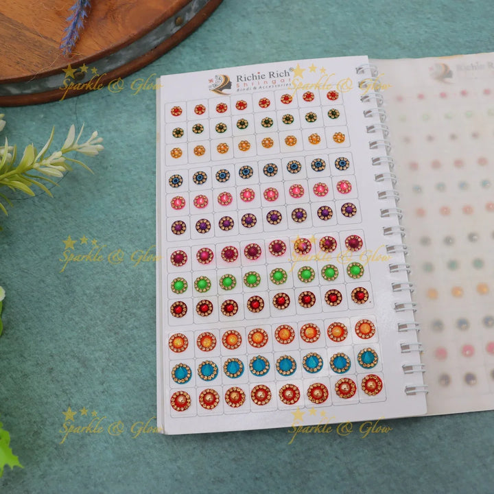 Richie Rich Assorted Bindi Book - Vibrant Festive Collection