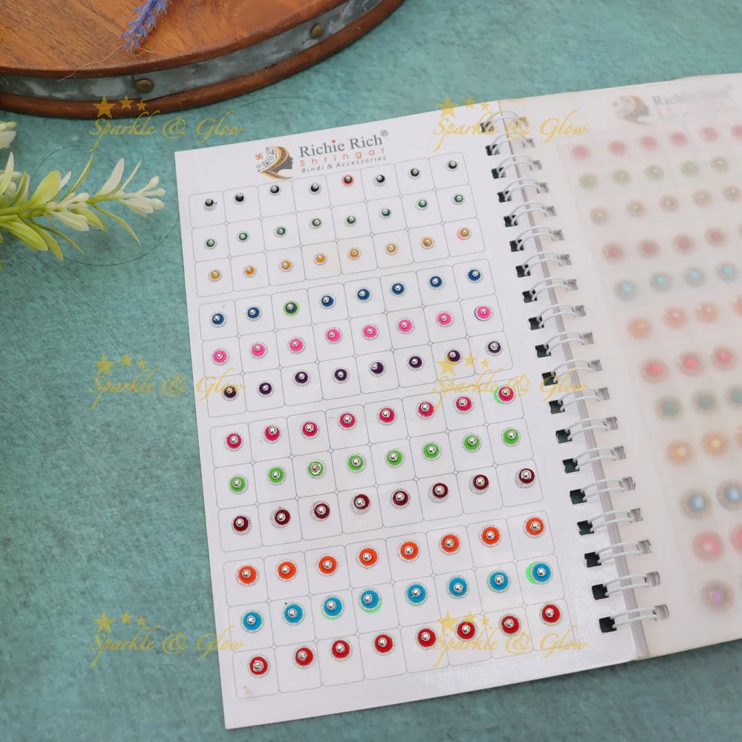 Richie Rich Assorted Bindi Book - Vibrant Festive Collection