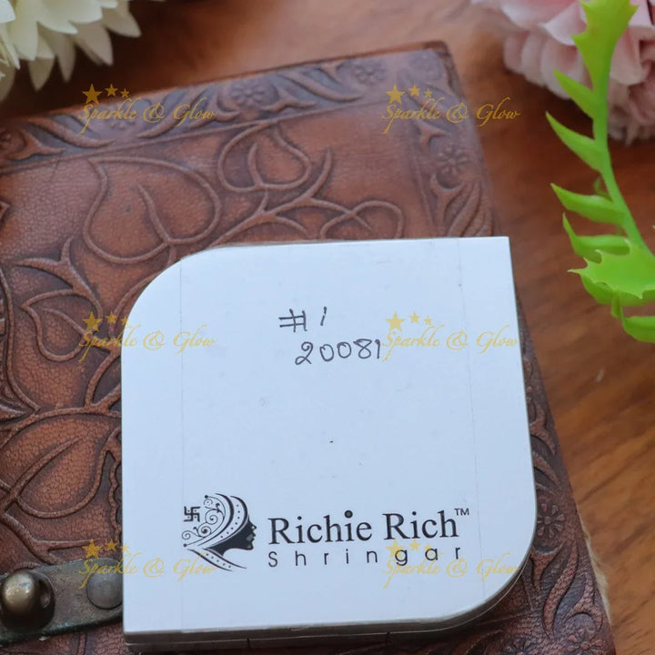 Exquisite Stone Bridal Bindis - Elegant Richie Rich Collection