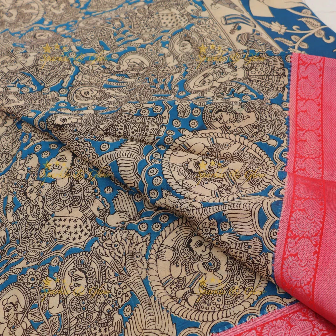 Exquisite Kalamkari Saree - Perfect for Celebrations