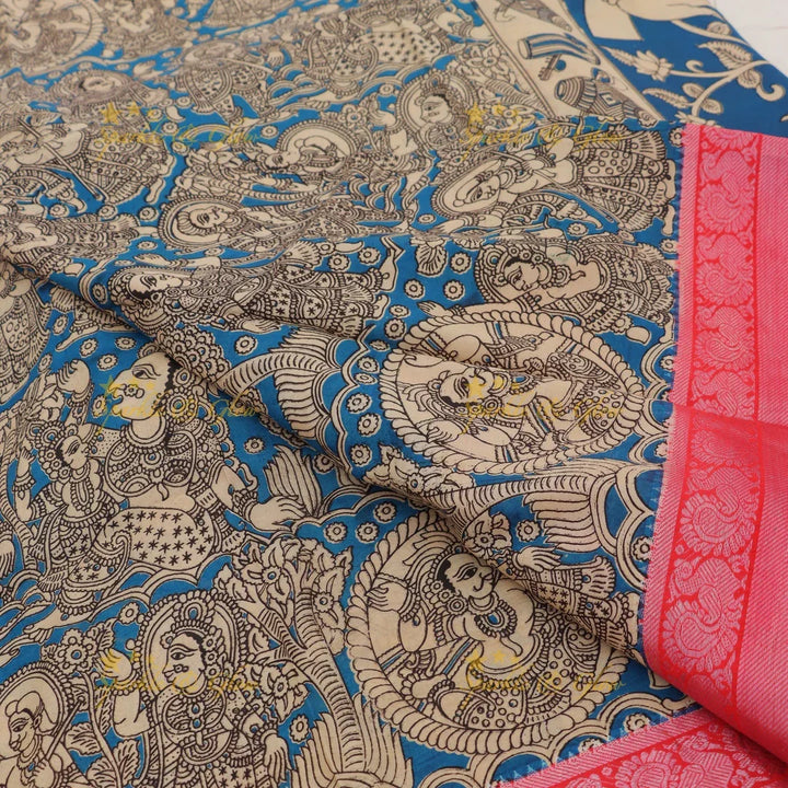 Exquisite Kalamkari Saree - Perfect for Celebrations