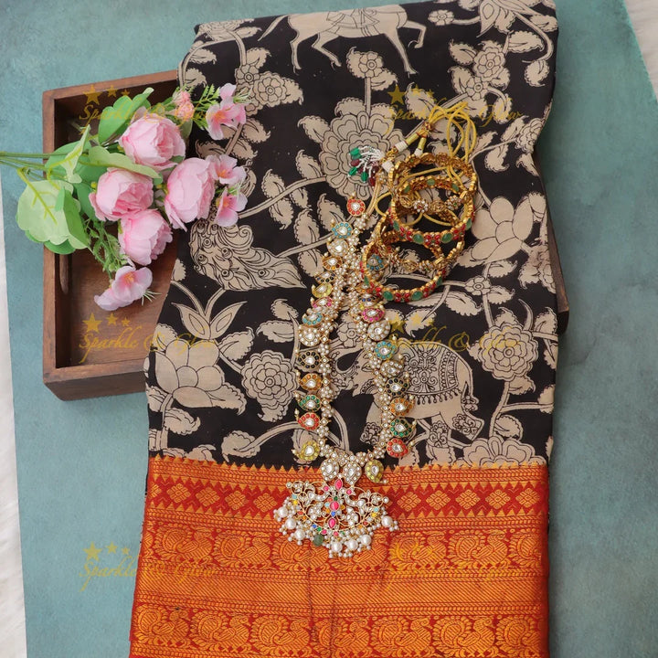 Elegant Kalamkari Saree for Festive Occasions