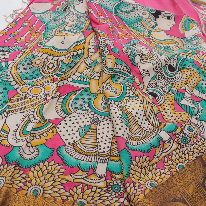 Elegant Kalamkari Sarees for Festive Celebrations