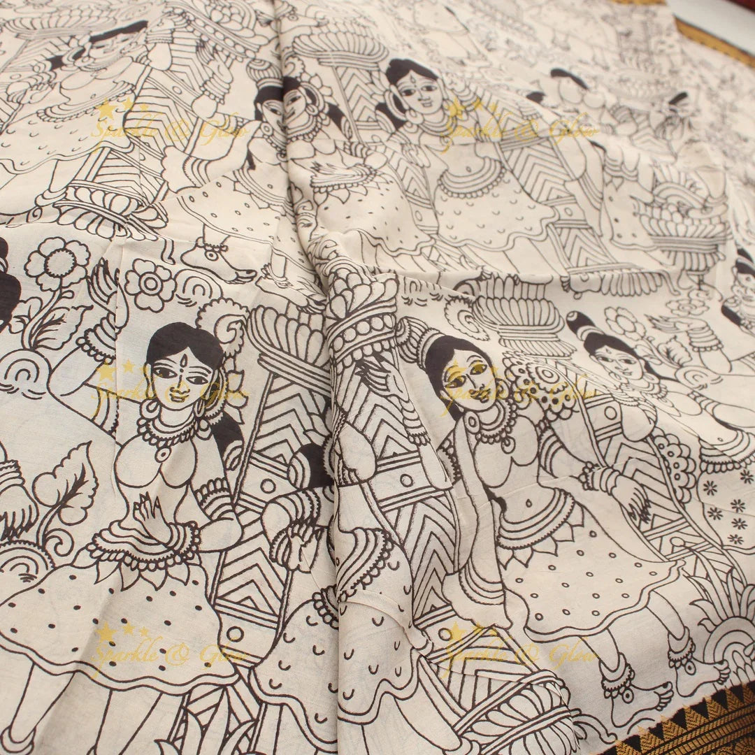 Timeless Kalamkari Saree for Every Festive Occasion