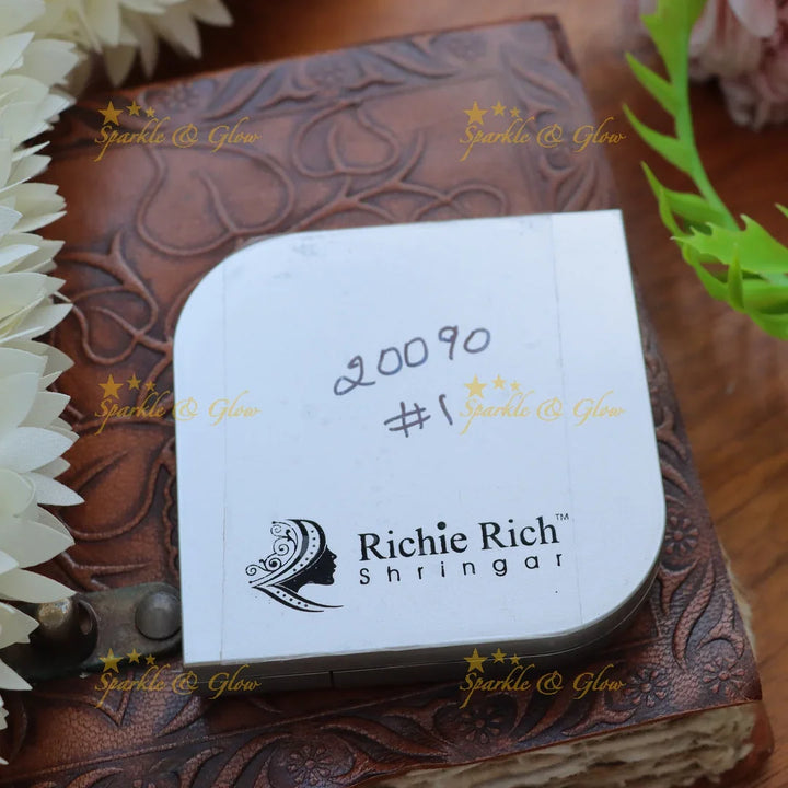 Exquisite Glitter Stone Bindi Box for Festive Glamour