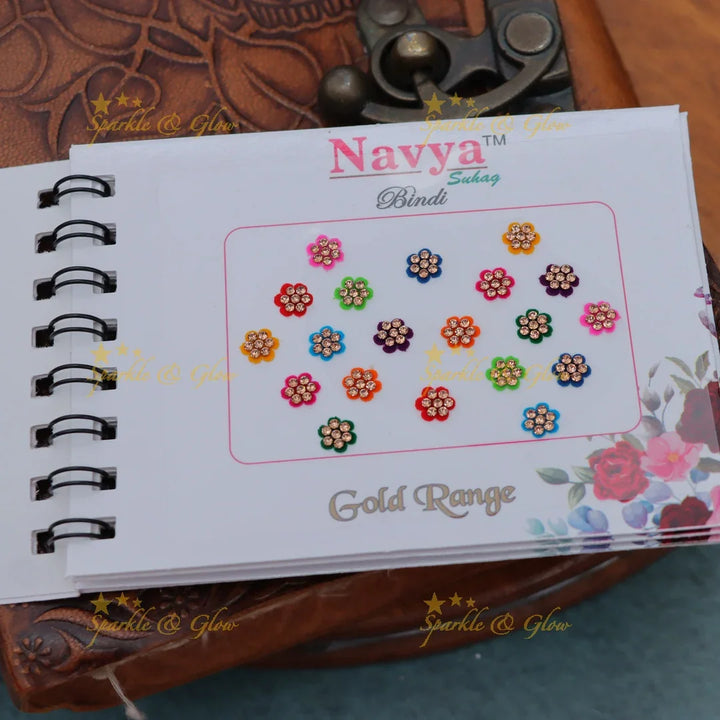 Glamorous Navya Stone Bindi Book for Festive Fashion