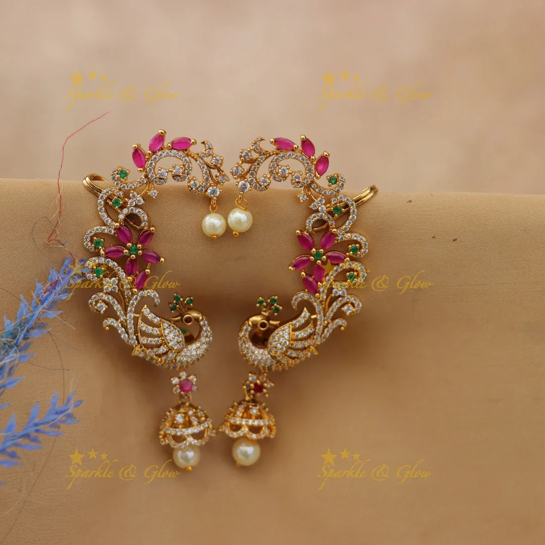 Exquisite Dancing Peacock Kemp Earrings for Every Occasion