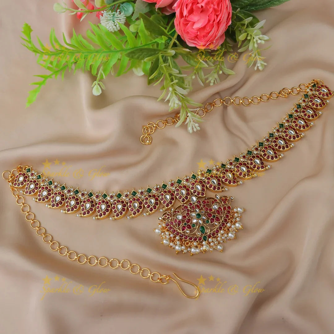 Exquisite Kemp Mango Hipchain for Traditional Elegance