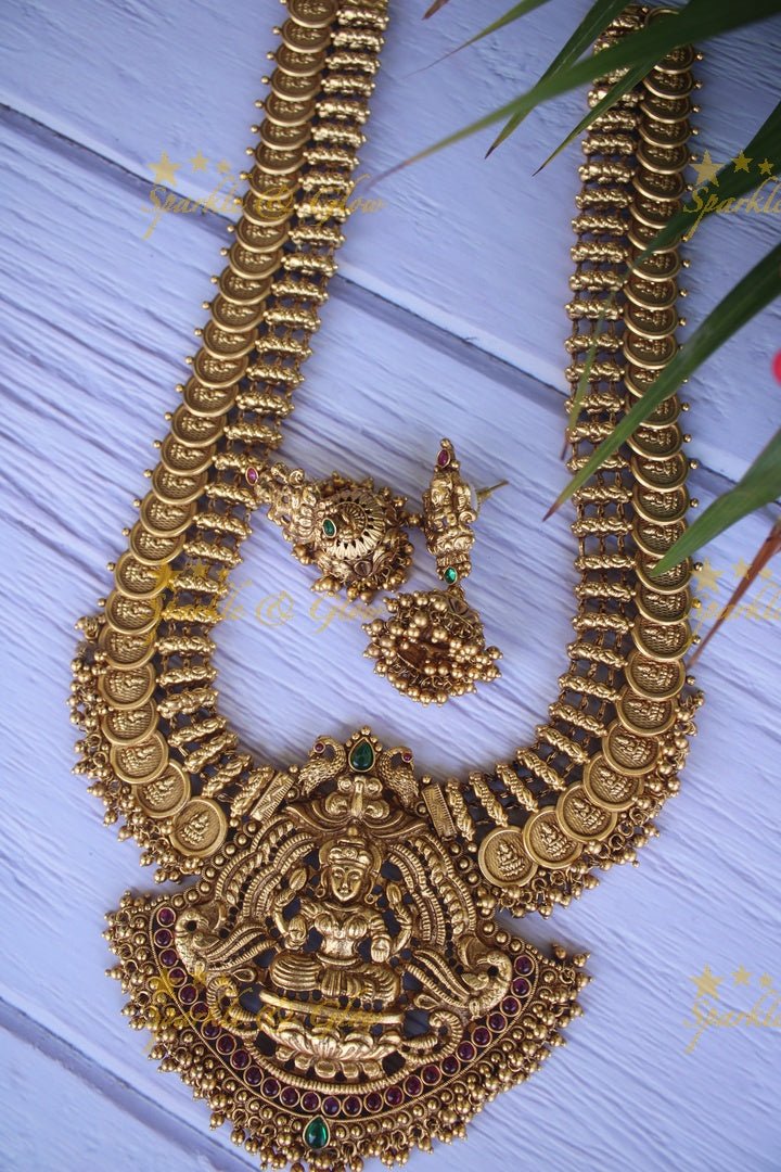 Elegant Lakshmi kasu haram - Sparkle and Glow - Back Thread - 