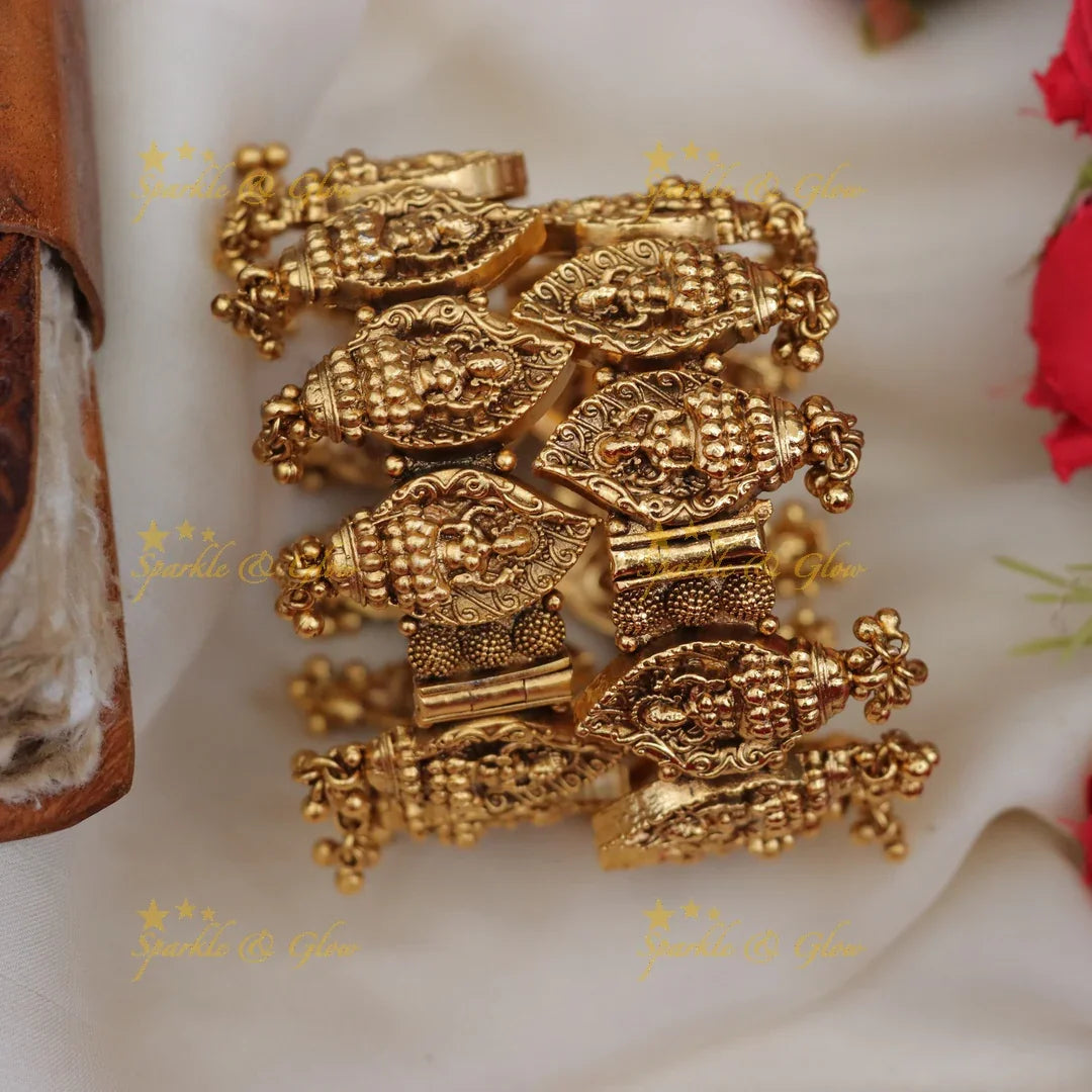 Exquisite Lakshmi Mango Temple Bangles Collection Online