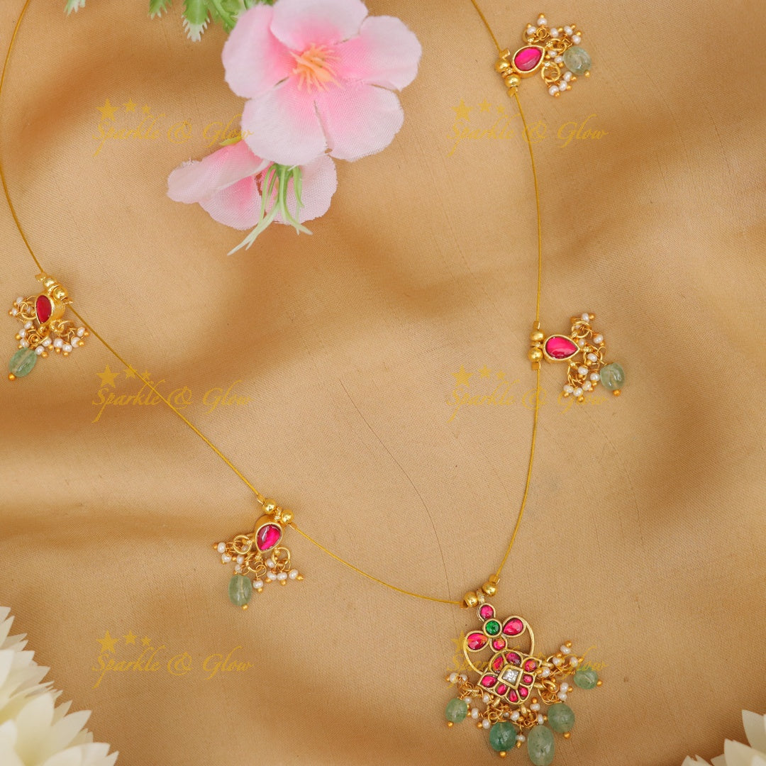 Exquisite Jadau Kundan Necklace - Premium Collection