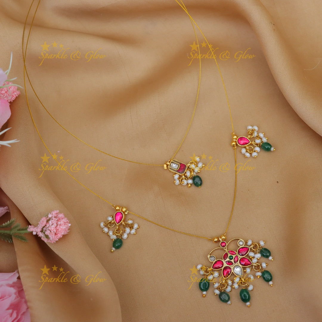 Exquisite Jadau Kundan Necklace for Weddings & Festivities