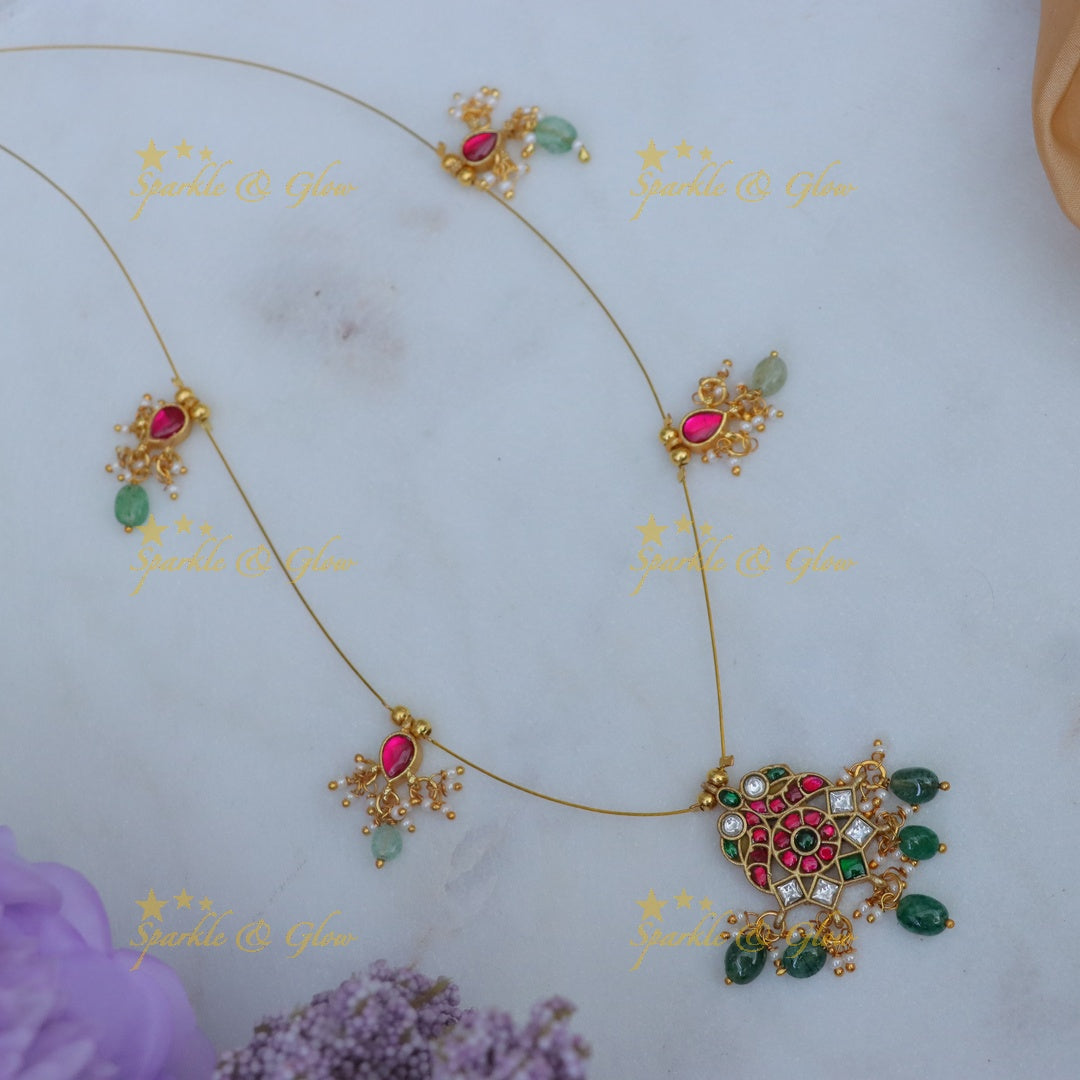 Exquisite Jadau Necklace - Perfect for Festive Elegance