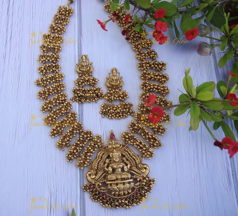 Gold look alike pearl nagas haram - Sparkle and Glow