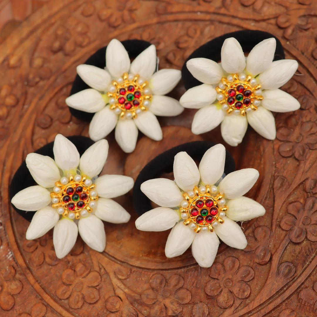 Jasmine Floral Hairband Festive Elegance-Single piece
