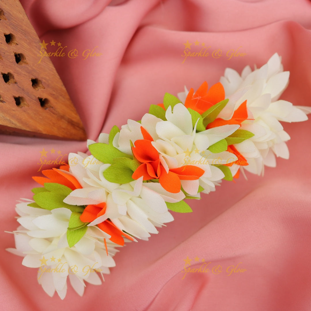 Elegant Floral Hair Clip for Indian Weddings