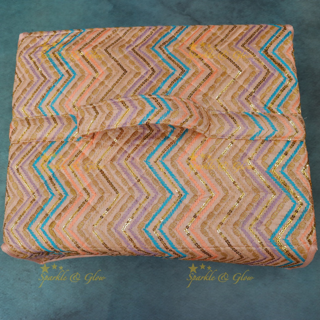 Luxurious Zigzag Jewellery Organiser - Essential Accessory