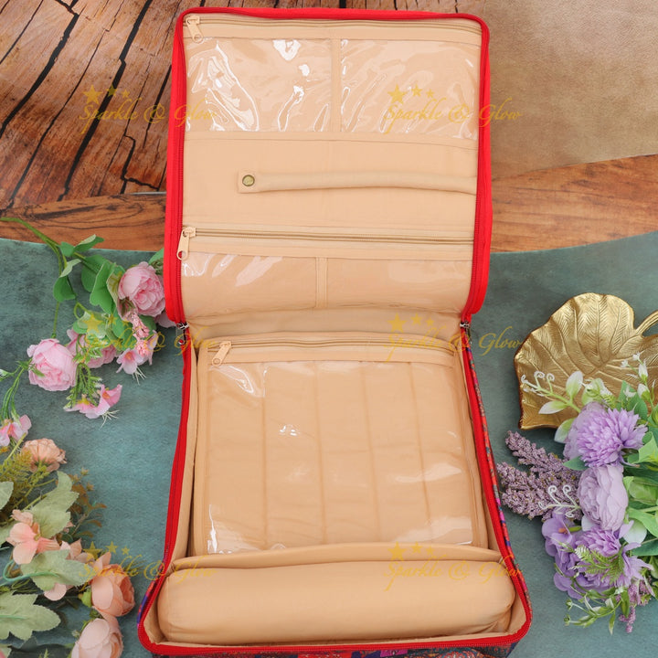 Premium Rangoli Design Jewellery Box Organiser