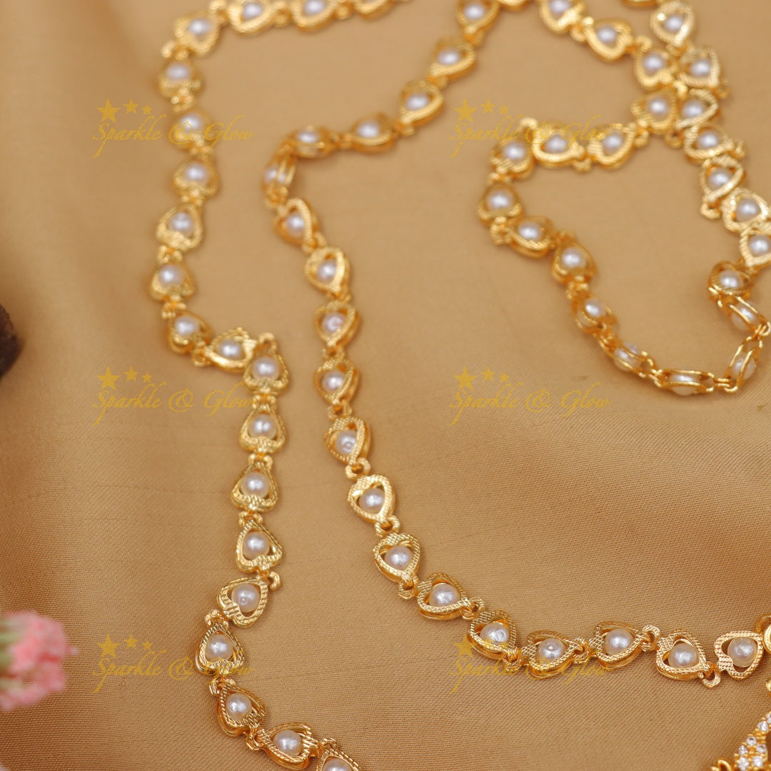 Exquisite Gold-Plated Peacock Necklace for Festivals