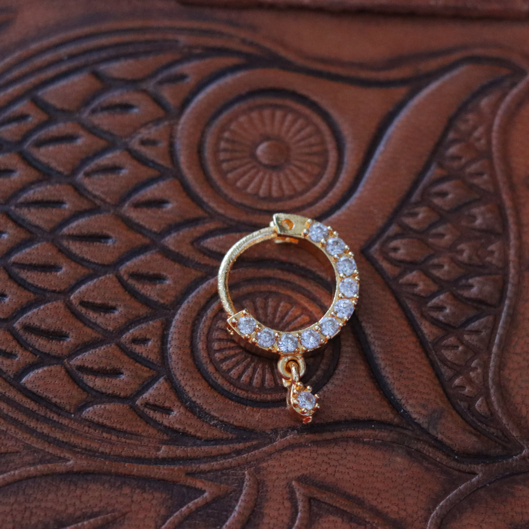 Stunning Gold Plated Nose Pin for Every Occasion