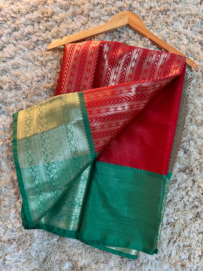 Luxurious Tanchui Silk Saree - Celebrate in Style