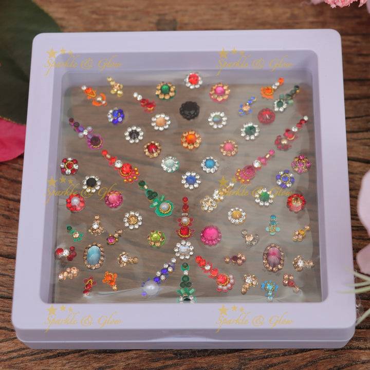 Sparkle & Shine: Premium Bridal Bindi Set Collection