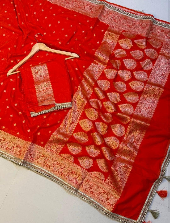 Elegant Georgette Silk Saree for Special Festive Occasions