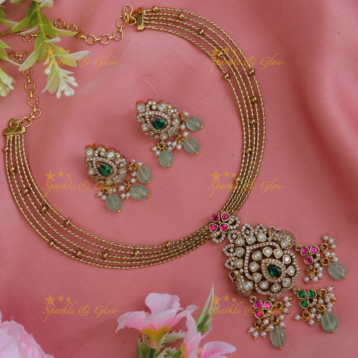 Victorian Diamond Necklace for Wedding Elegance