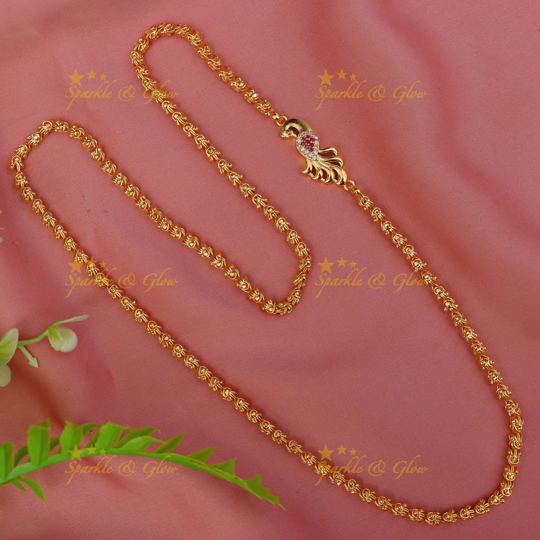 Elevate Your Style with Our Elegant Long Gold Necklace