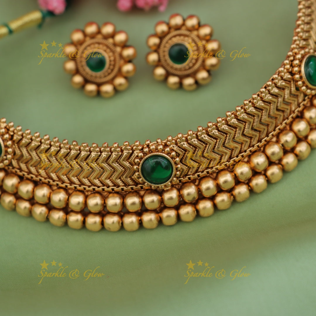 Exquisite Kemp Floral Necklace Set for Elegant Occasions
