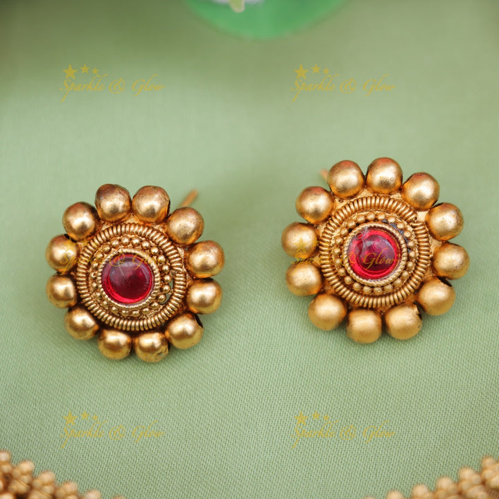 Exquisite Kemp Floral Necklace Set for Elegant Occasions