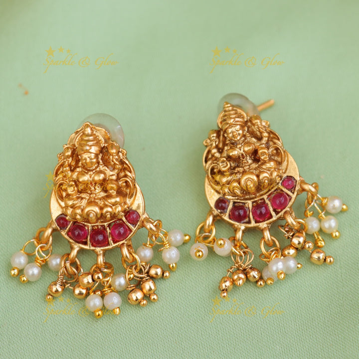 Exquisite Temple Necklace Set for Weddings & Festivals