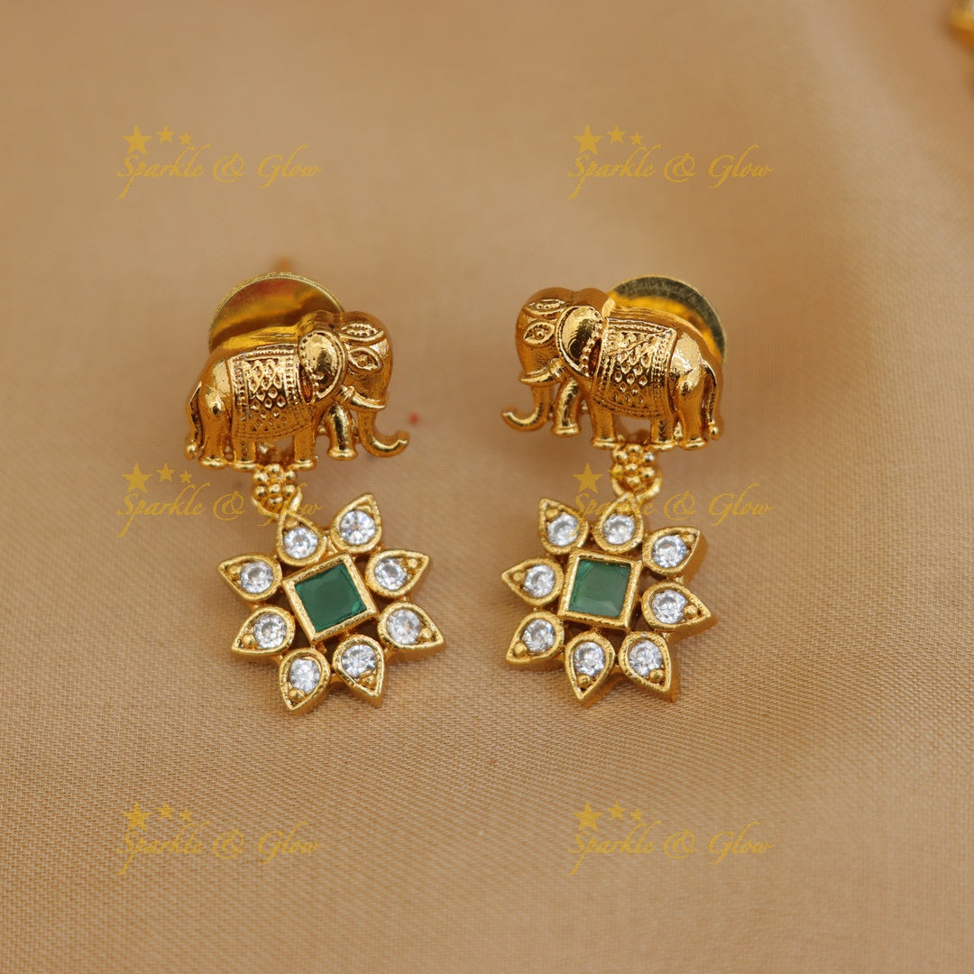 Elegant Elephant Necklace - Premium Imitation Jewellery