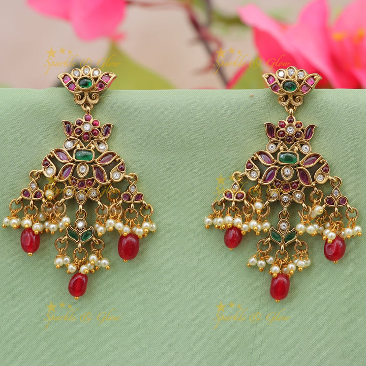 Exquisite Floral Pearl Earrings - Must-Have for Celebrations