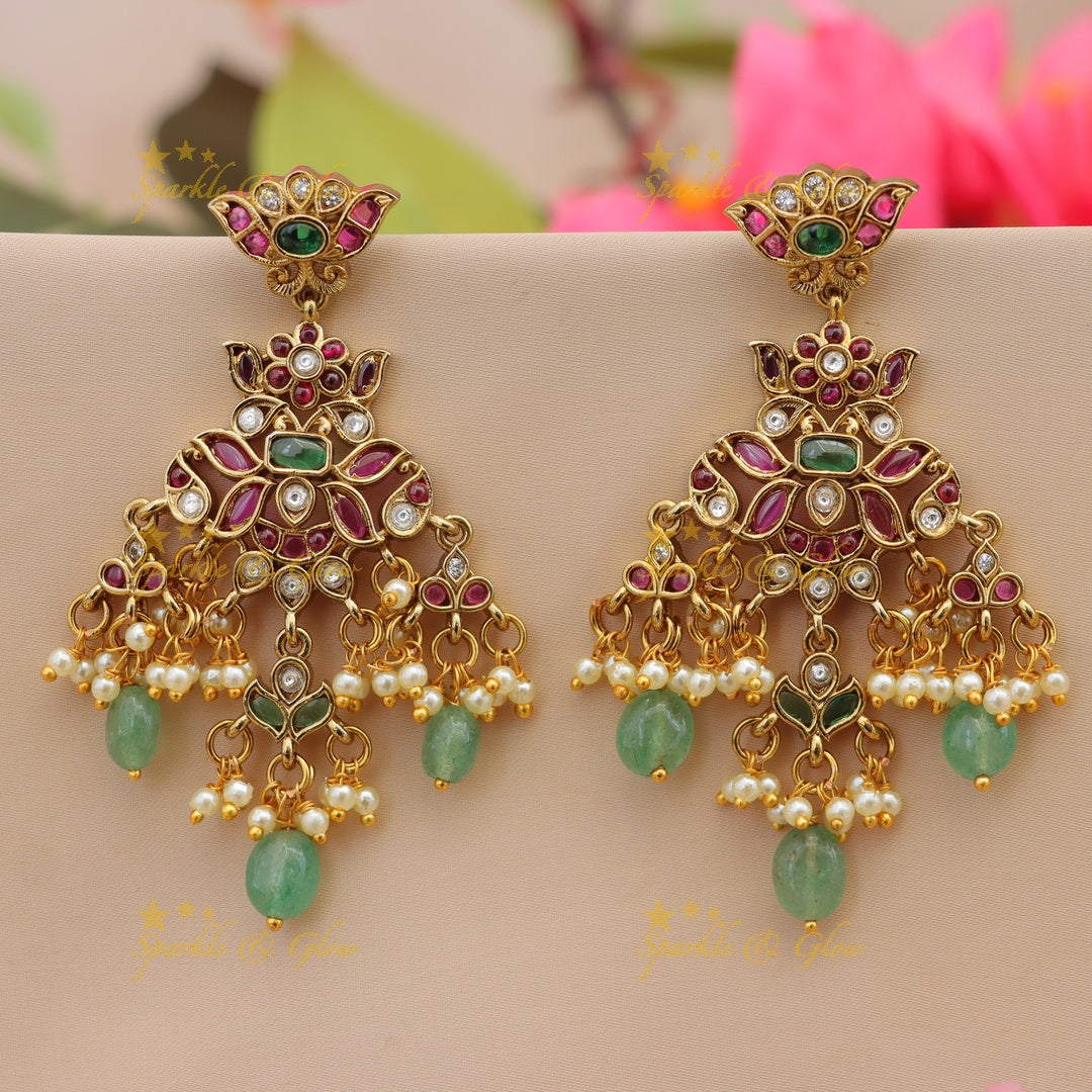 Exquisite Floral Pearl Earrings - Must-Have for Celebrations
