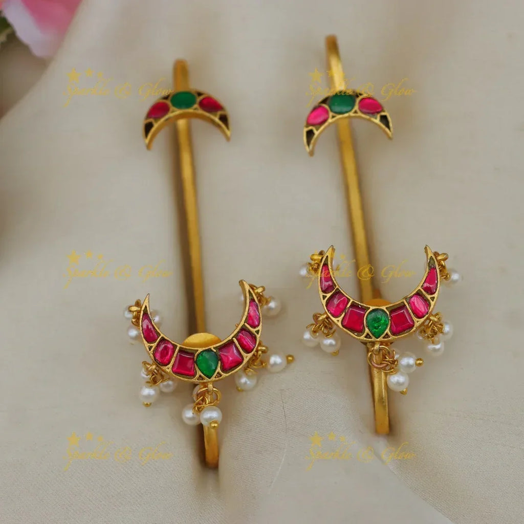 Jadau Earcuff Earrings