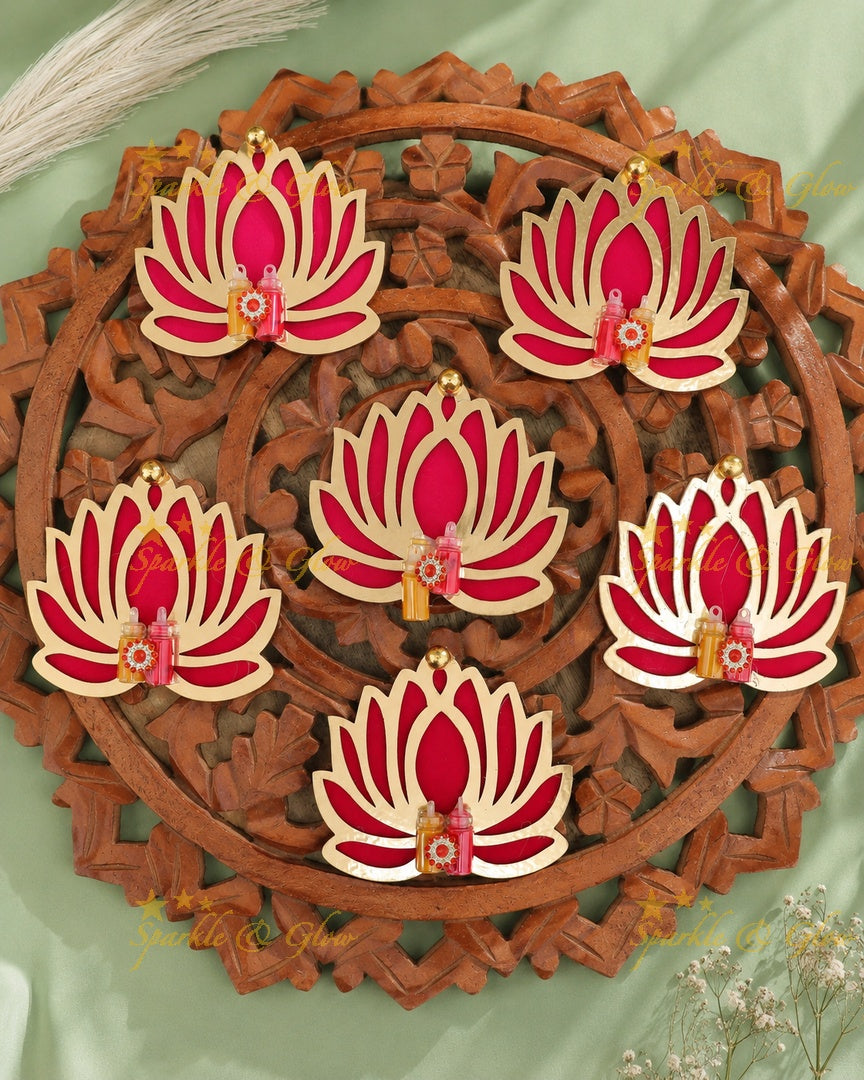 Exquisite Lotus Tamboola Gift Set - Perfect for Festivities