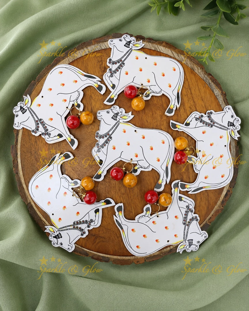 Unique Tamboola Cow Gift & Kumkum Holders Online