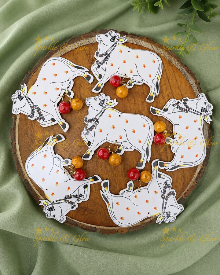 Unique Tamboola Cow Gift & Kumkum Holders Online
